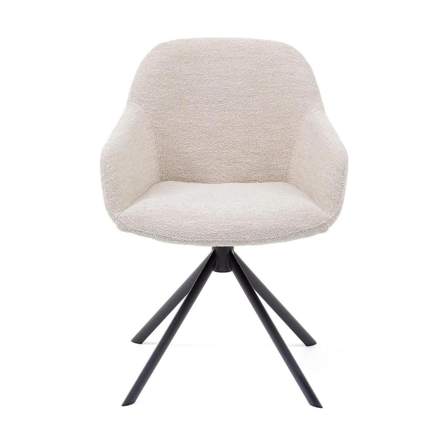 HelloChair HC30 Lon eetkamerstoel Alpine Naturel spinpoot zwart