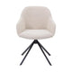 HelloChair HC30 Lon eetkamerstoel Alpine Naturel spinpoot zwart