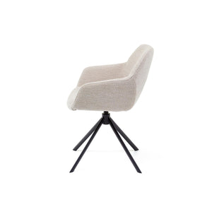 HelloChair HC30 Lon eetkamerstoel Alpine Naturel spinpoot zwart