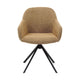 HelloChair HC30 Lon eetkamerstoel Sneak Caramel spinpoot zwart