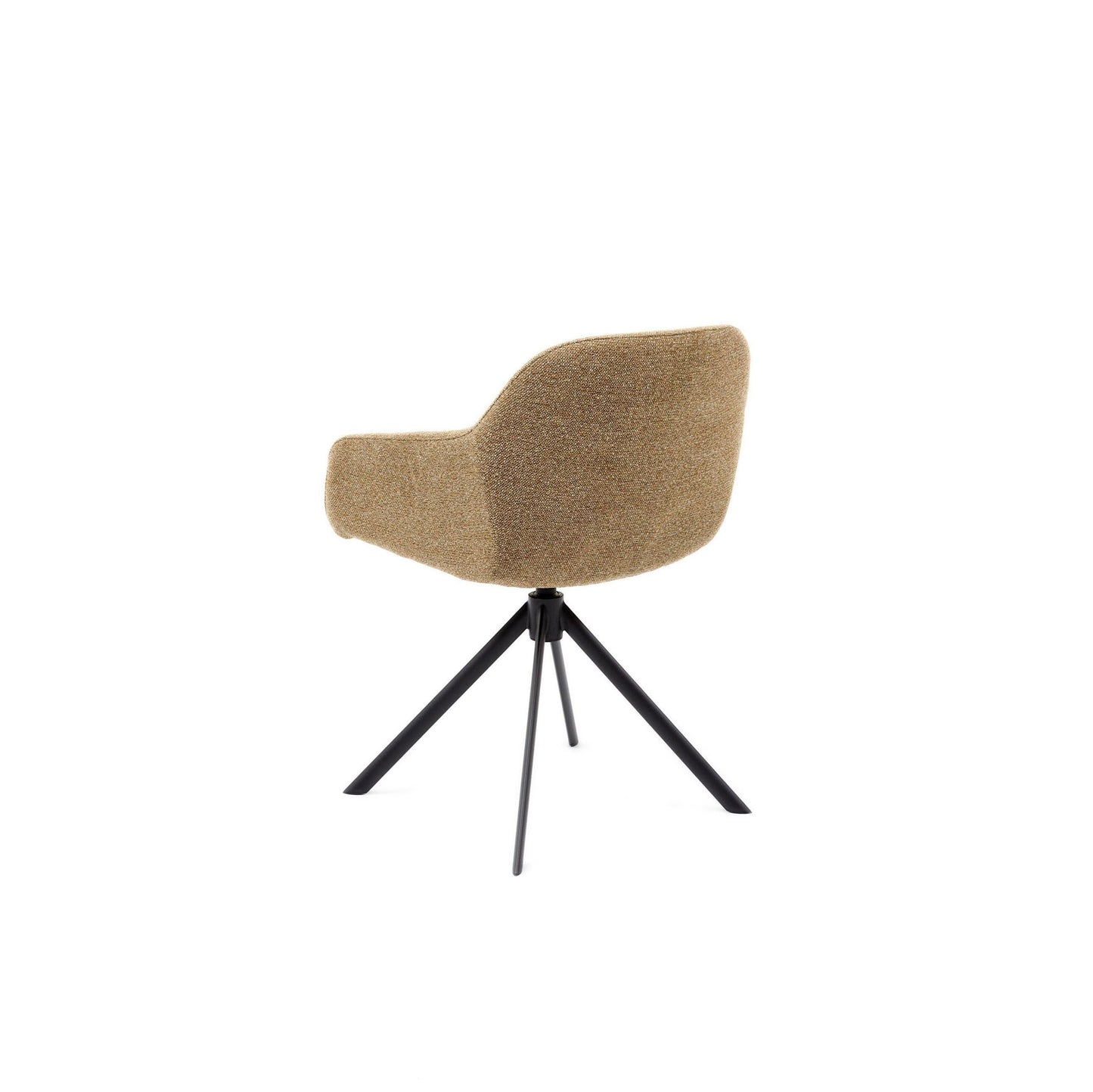 HelloChair HC30 Lon eetkamerstoel Sneak Caramel spinpoot zwart