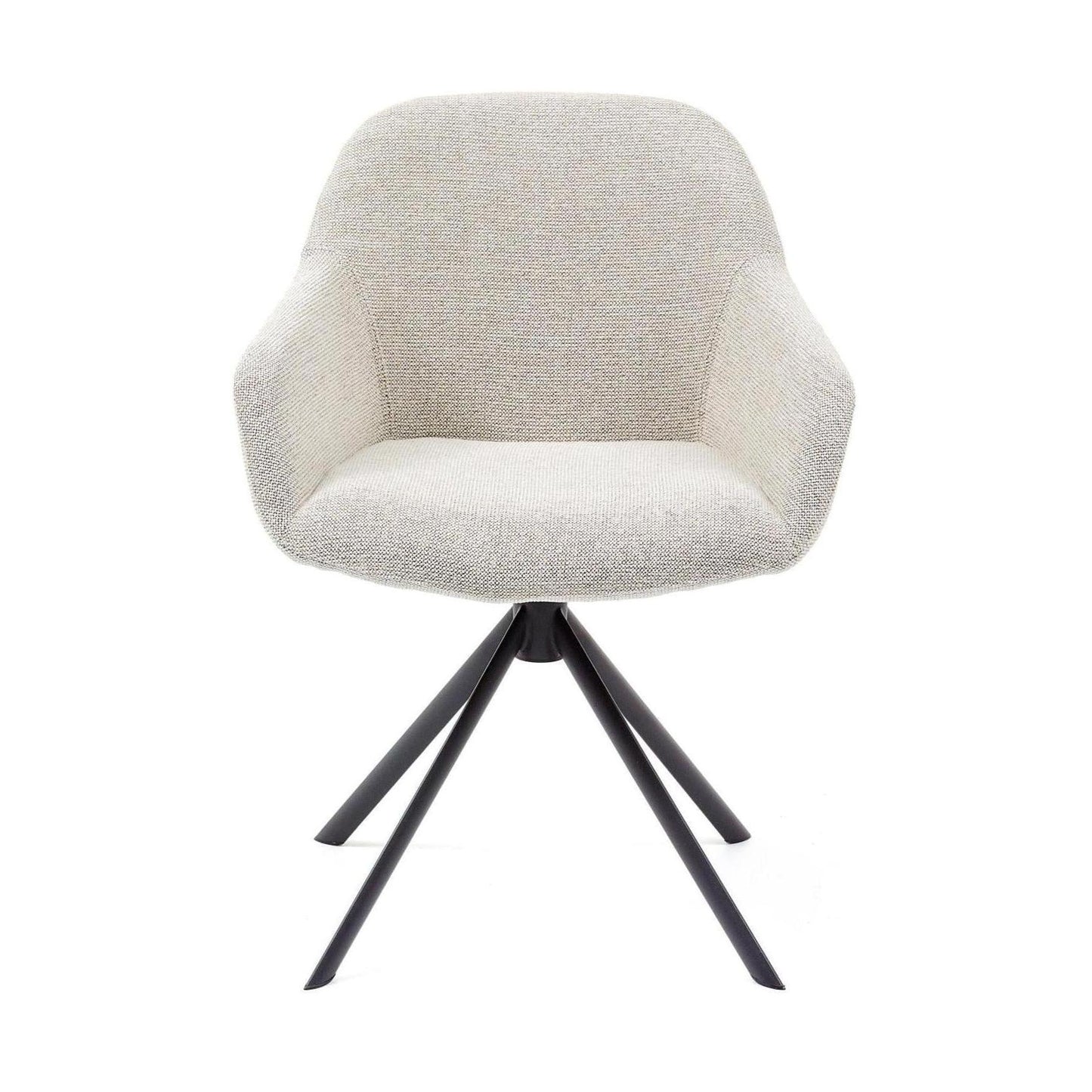 HelloChair HC30 Lon eetkamerstoel Sneak Naturel spinpoot zwart