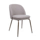 HelloChair HC20 Xess eetkamerstoel Beach Beige vierpoot anodic brown