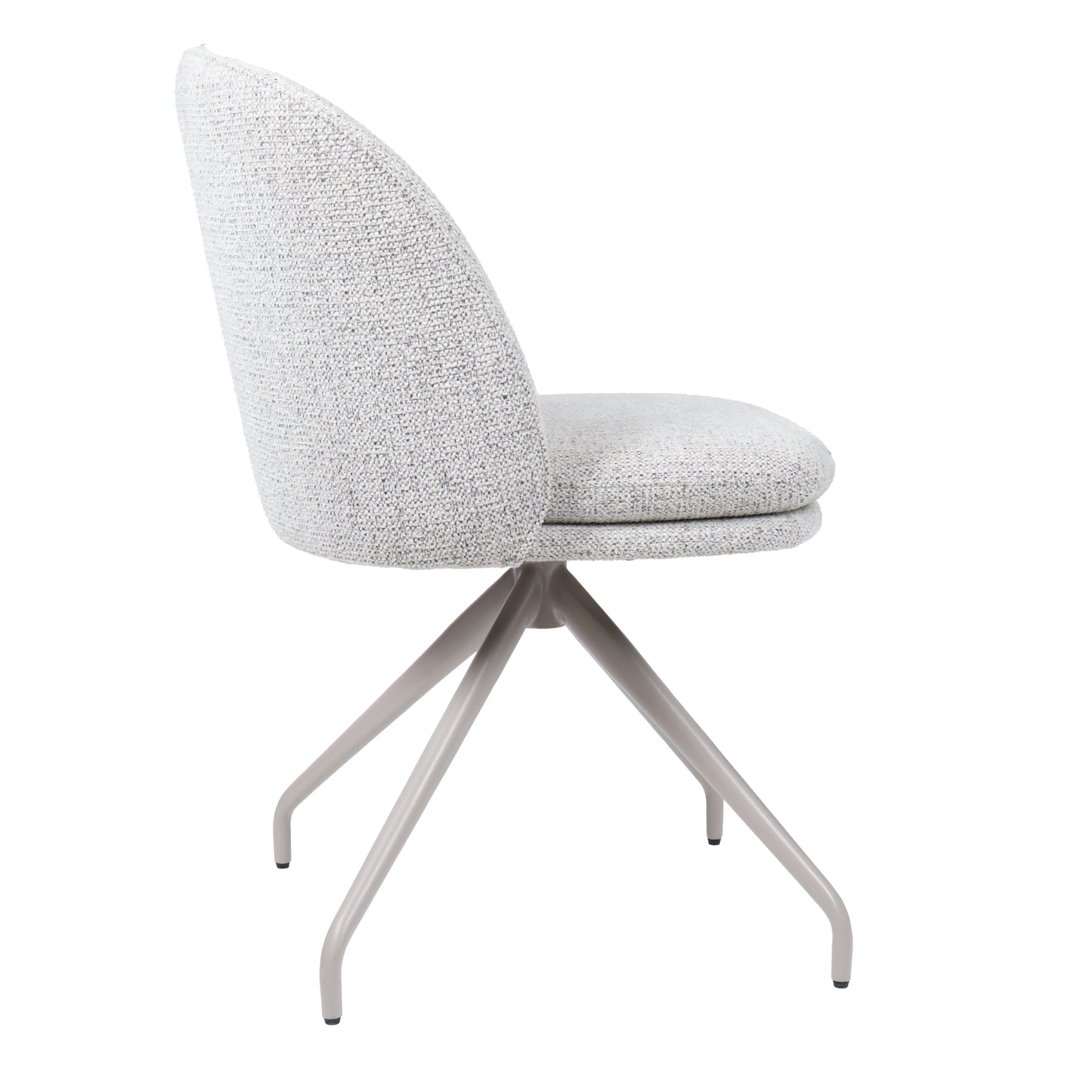 HelloChair HC20 Xess eetkamerstoel Milan Greige spinpoot beige