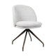HelloChair HC20 Xess eetkamerstoel Milan Greige spinpoot anodic brown