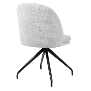 HelloChair HC20 Xess eetkamerstoel Milan Greige spinpoot zwart