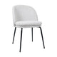 HelloChair HC20 Xess eetkamerstoel Milan Greige vierpoot zwart