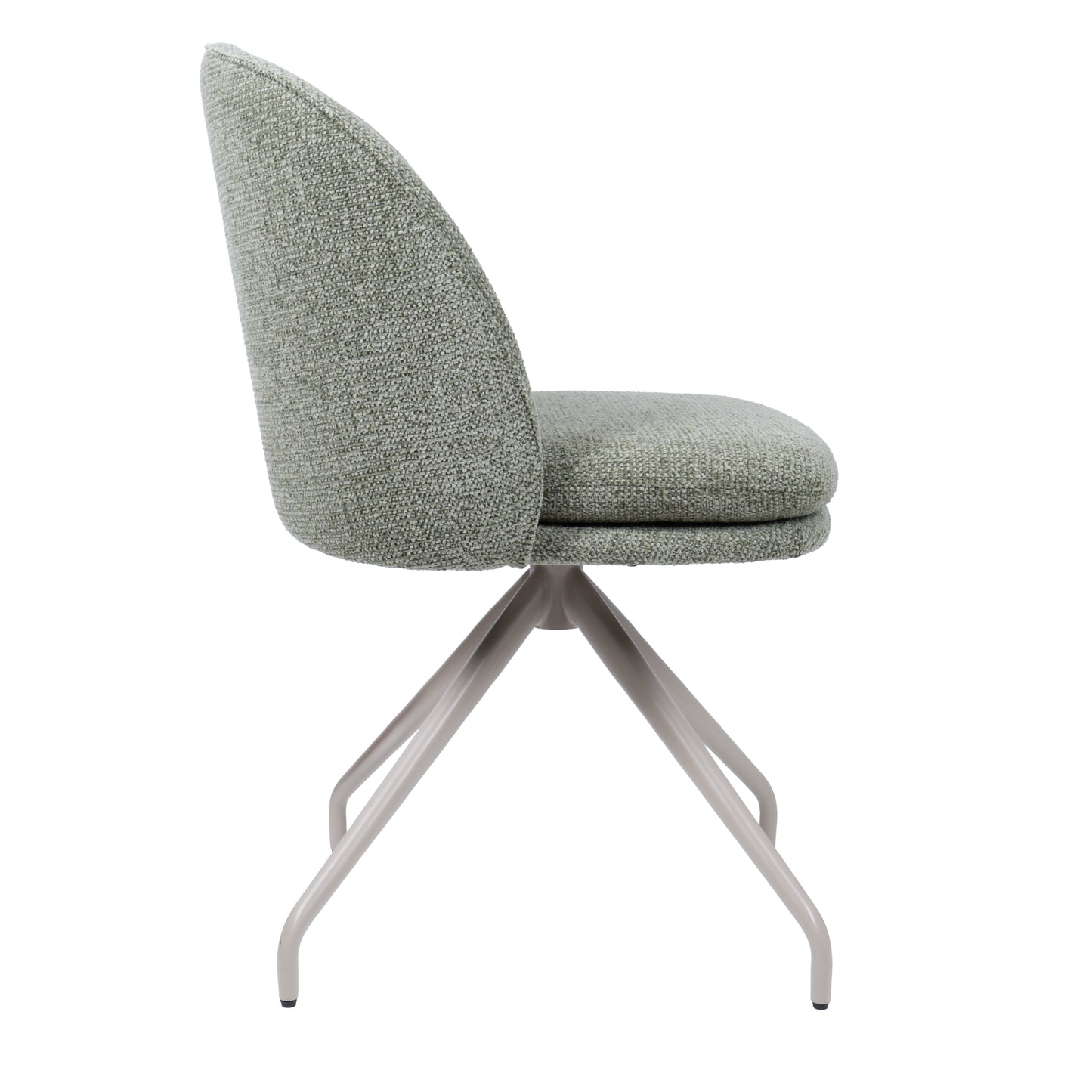 HelloChair HC20 Xess eetkamerstoel Milan Leaf spinpoot beige