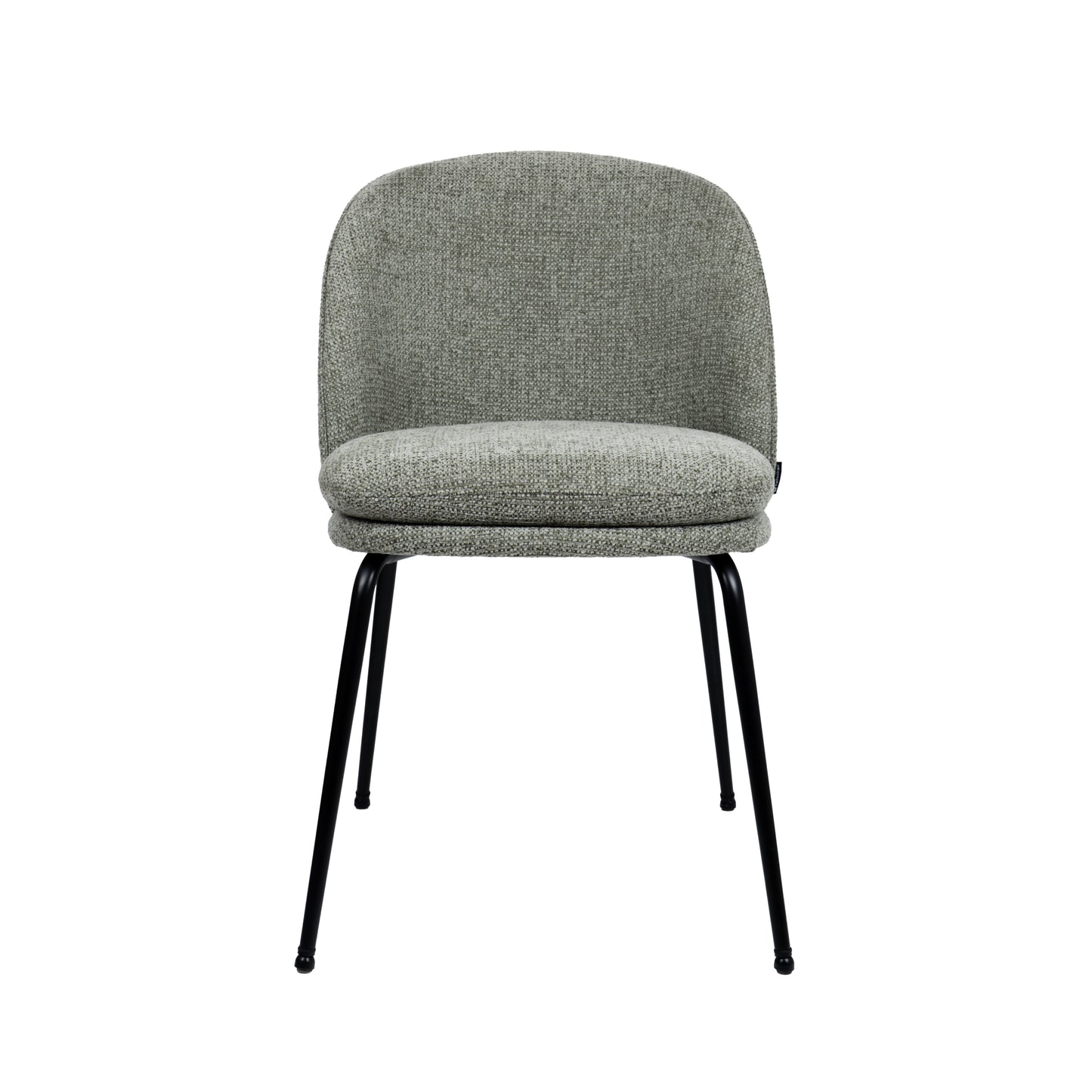 HelloChair HC20 Xess eetkamerstoel Milan Leaf vierpoot zwart