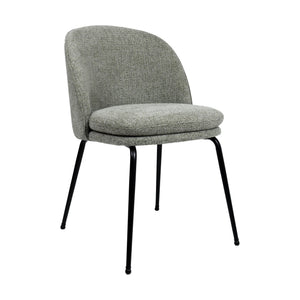 HelloChair HC20 Xess eetkamerstoel Milan Leaf vierpoot zwart