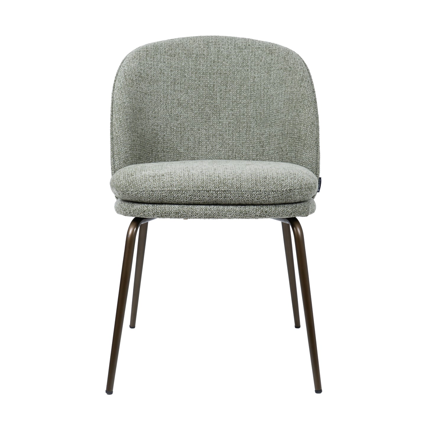 HelloChair HC20 Xess eetkamerstoel Milan Leaf vierpoot anodic brown
