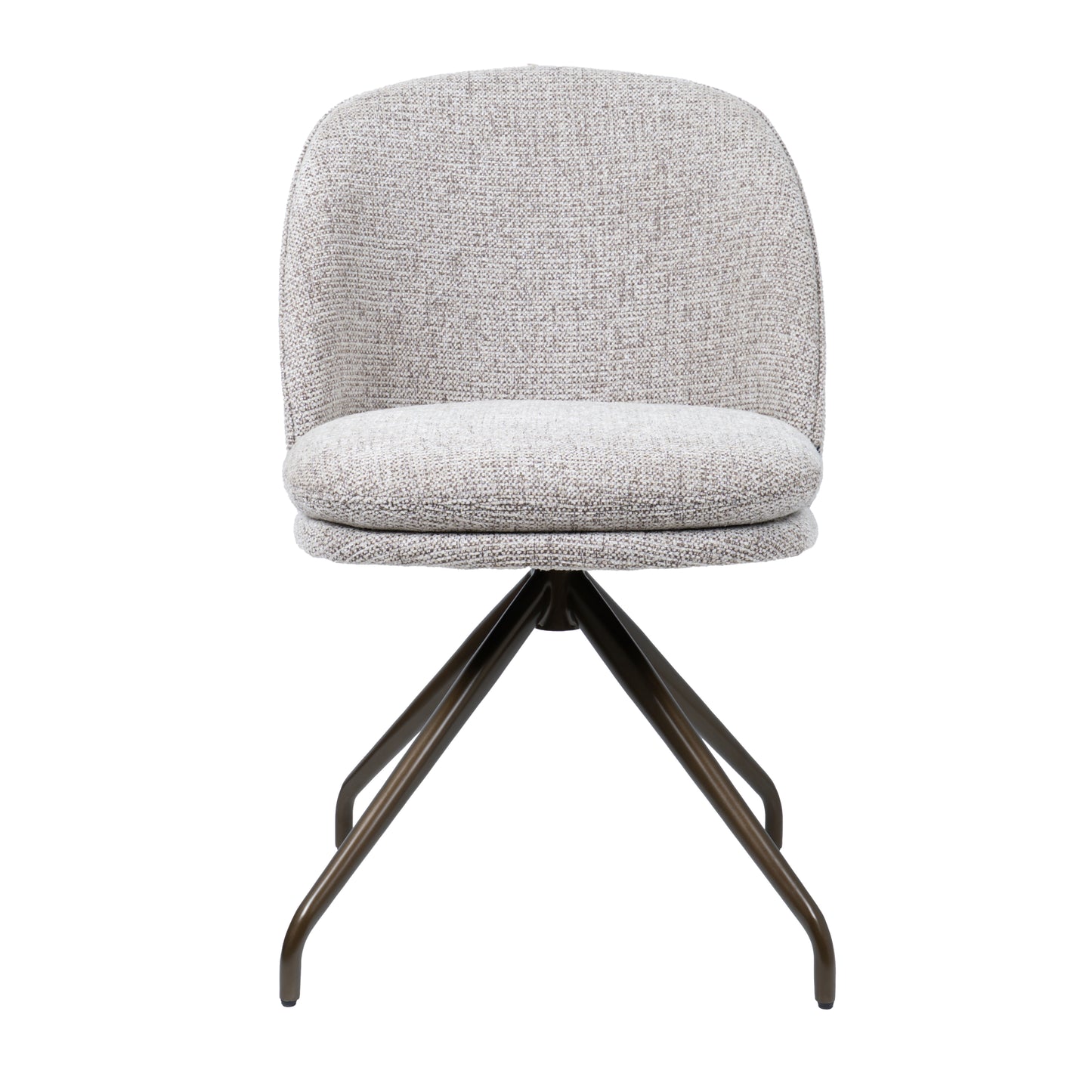 HelloChair HC20 Xess eetkamerstoel Milan Wheat vierpoot anodic brown