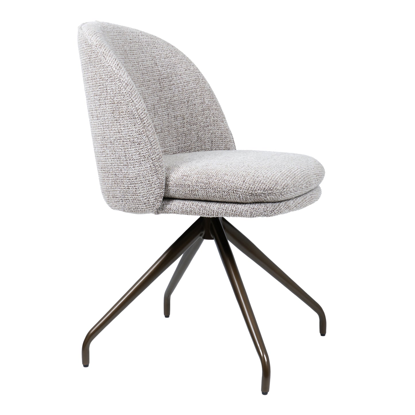 HelloChair HC20 Xess eetkamerstoel Milan Wheat vierpoot anodic brown