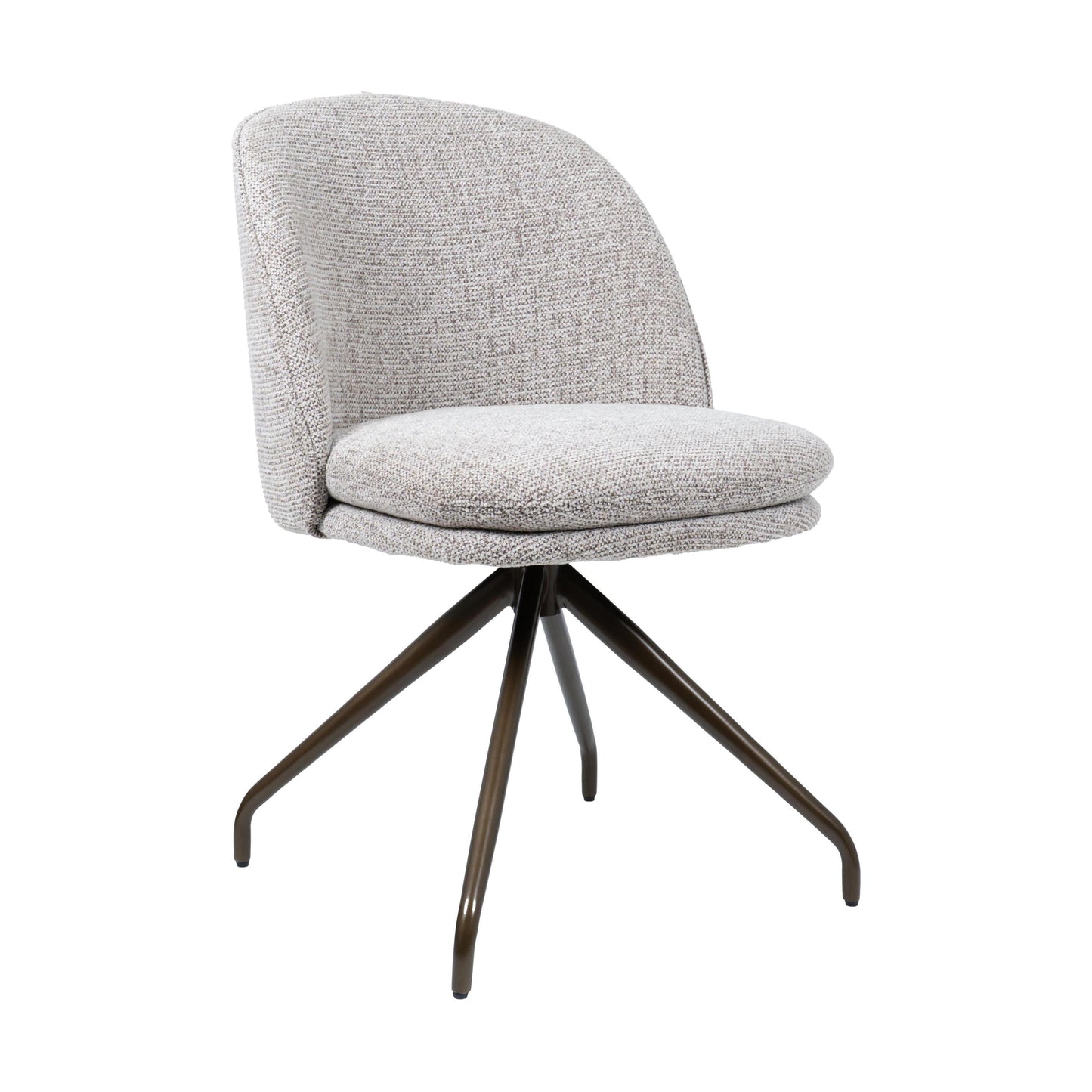 HelloChair HC20 Xess eetkamerstoel Milan Wheat vierpoot anodic brown