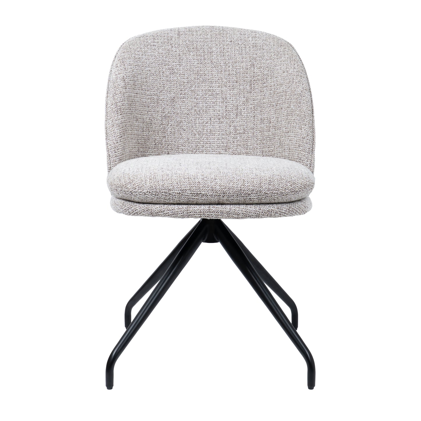 HelloChair HC20 Xess eetkamerstoel Milan Wheat spinpoot zwart
