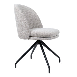 HelloChair HC20 Xess eetkamerstoel Milan Wheat spinpoot zwart