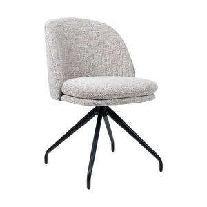 HelloChair HC20 Xess eetkamerstoel Milan Wheat spinpoot zwart