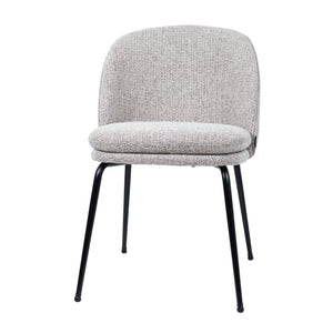 HelloChair HC20 Xess eetkamerstoel Milan Wheat vierpoot zwart