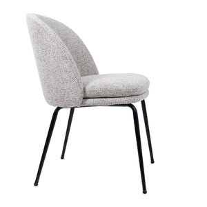 HelloChair HC20 Xess eetkamerstoel Milan Wheat vierpoot zwart