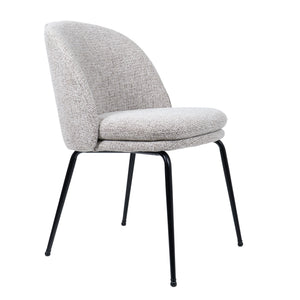 HelloChair HC20 Xess eetkamerstoel Milan Wheat vierpoot zwart