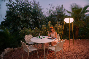 Fermob Yunos Solar vloerlamp Rosemary