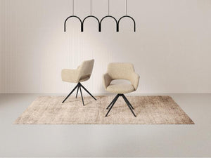 HelloChair HC31 Lillem eetkamerstoel Sneak Naturel spinpoot zwart