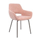 HelloChair HC27 Zasu eetkamerstoel Beach Roze vierpoot bruin
