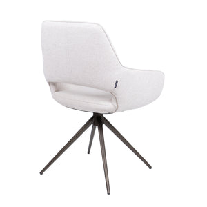 HelloChair HC27 Zasu eetkamerstoel Beach Zand spinpoot bruin