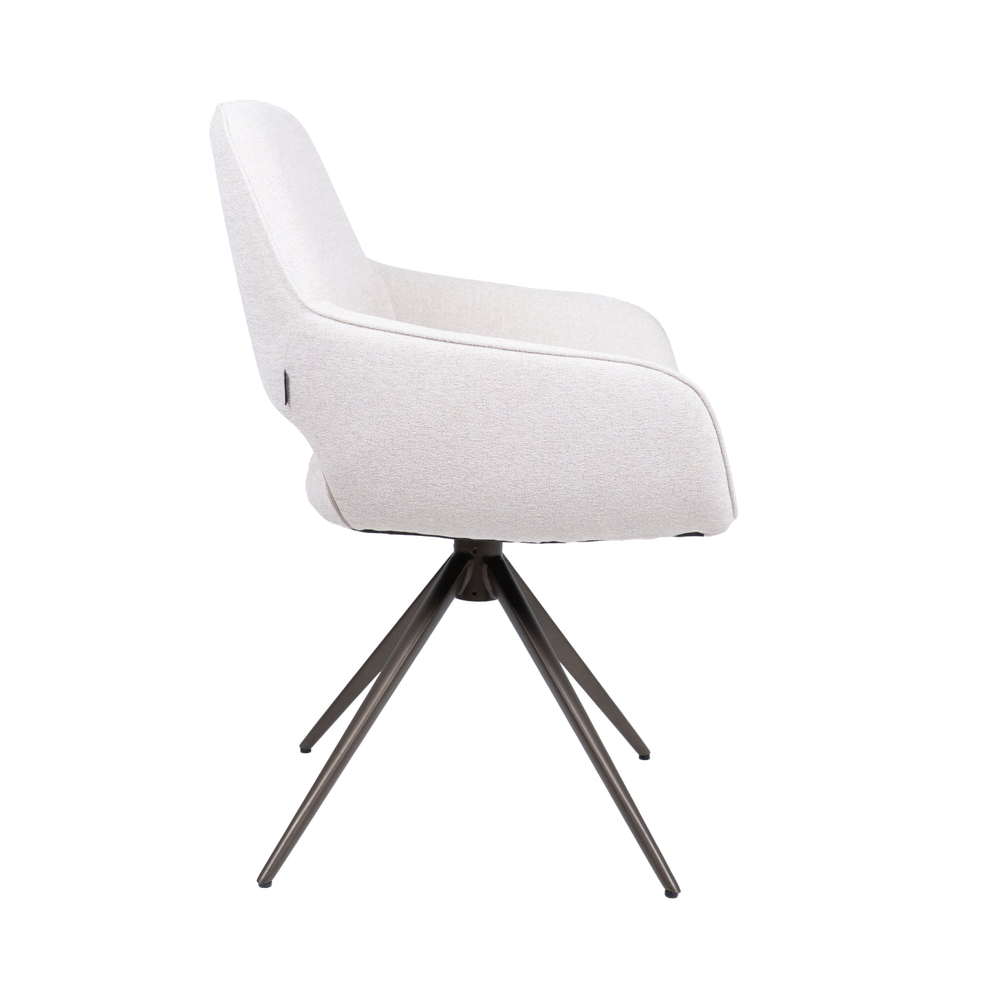 HelloChair HC27 Zasu eetkamerstoel Beach Zand spinpoot bruin