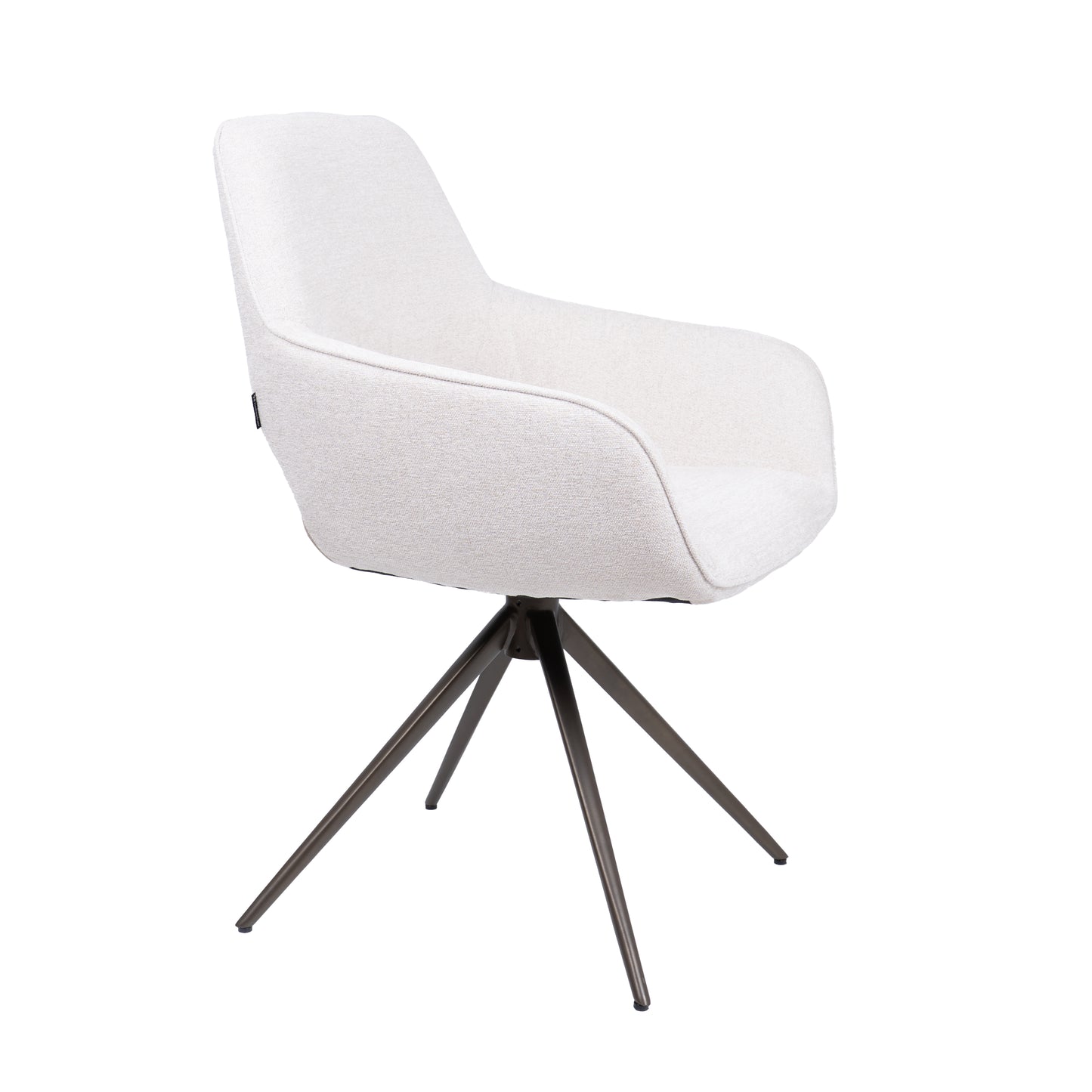 HelloChair HC27 Zasu eetkamerstoel Beach Zand spinpoot bruin