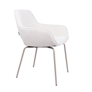 HelloChair HC27 Zasu eetkamerstoel Beach Zand vierpoot beige