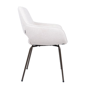 HelloChair HC27 Zasu eetkamerstoel Beach Zand vierpoot bruin
