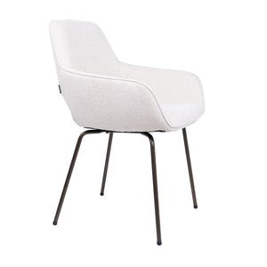 HelloChair HC27 Zasu eetkamerstoel Beach Zand vierpoot bruin