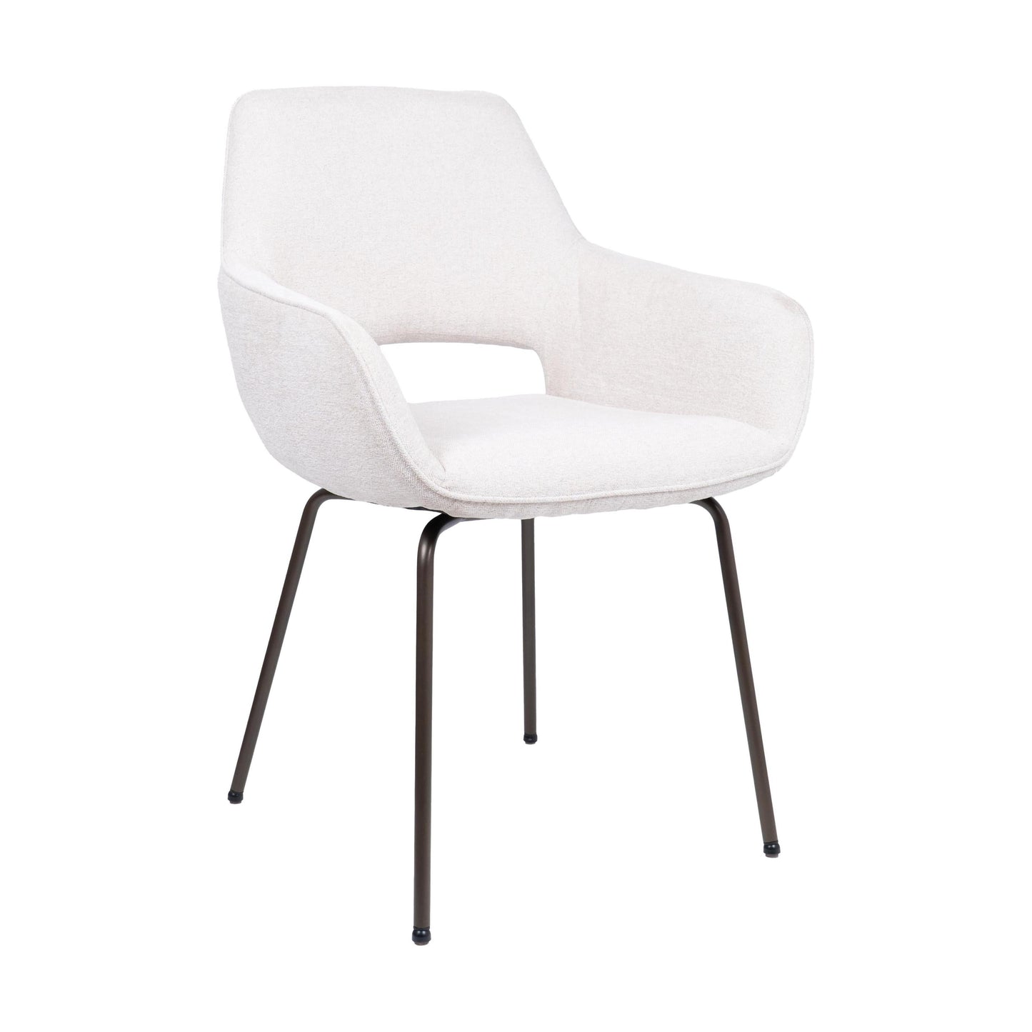 HelloChair HC27 Zasu eetkamerstoel Beach Zand vierpoot bruin