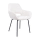 HelloChair HC27 Zasu eetkamerstoel Beach Zand vierpoot zwart