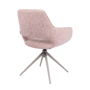 HelloChair HC27 Zasu eetkamerstoel Lodge Blossom spinpoot beige