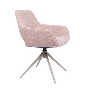 HelloChair HC27 Zasu eetkamerstoel Lodge Blossom spinpoot beige