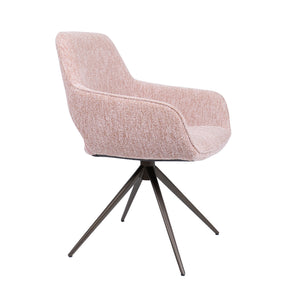 HelloChair HC27 Zasu eetkamerstoel Lodge Blossom spinpoot bruin