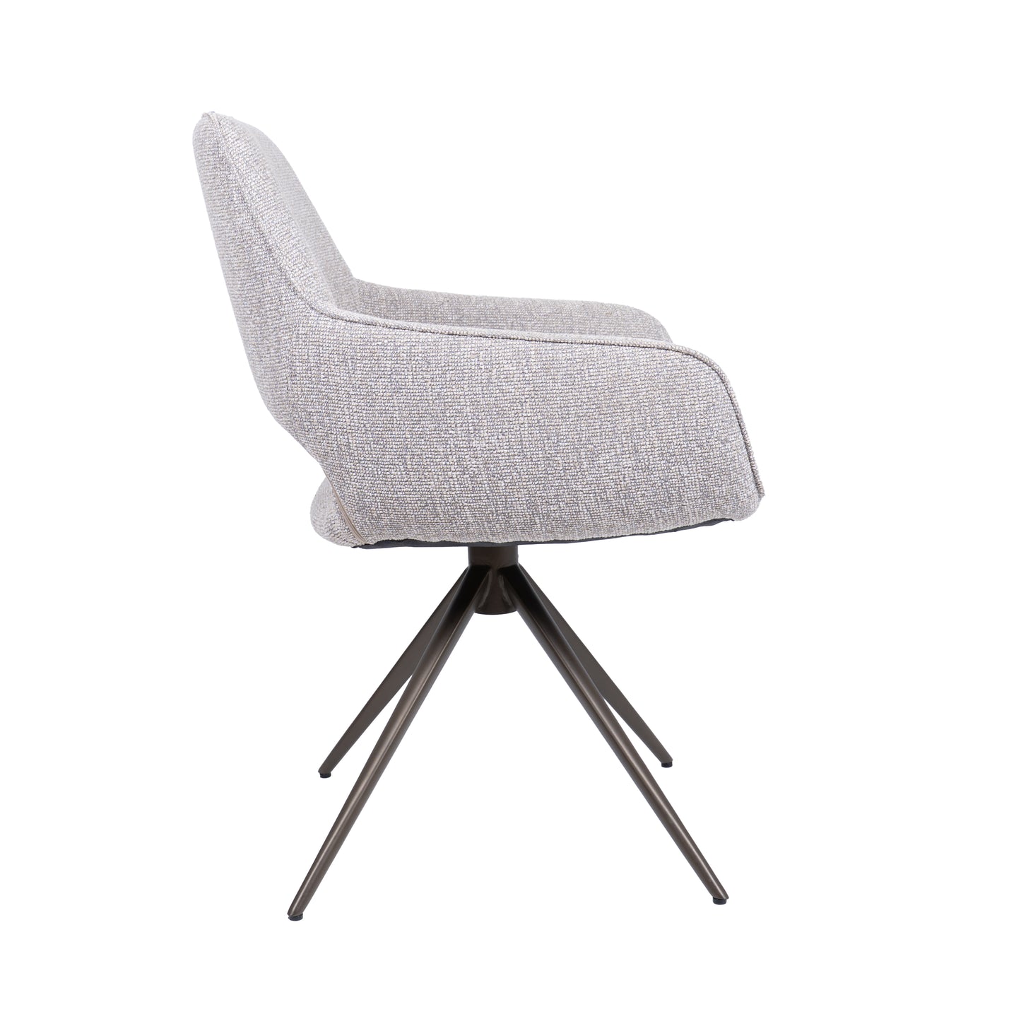 HelloChair HC27 Zasu eetkamerstoel Lodge Clay spinpoot bruin