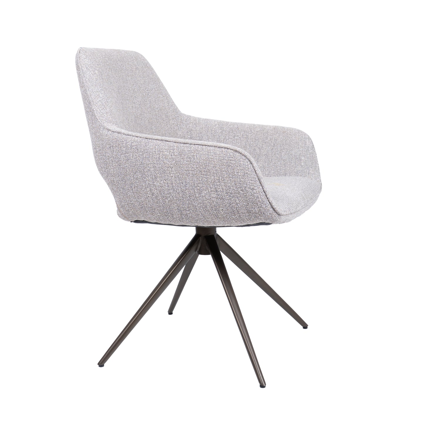 HelloChair HC27 Zasu eetkamerstoel Lodge Clay spinpoot bruin