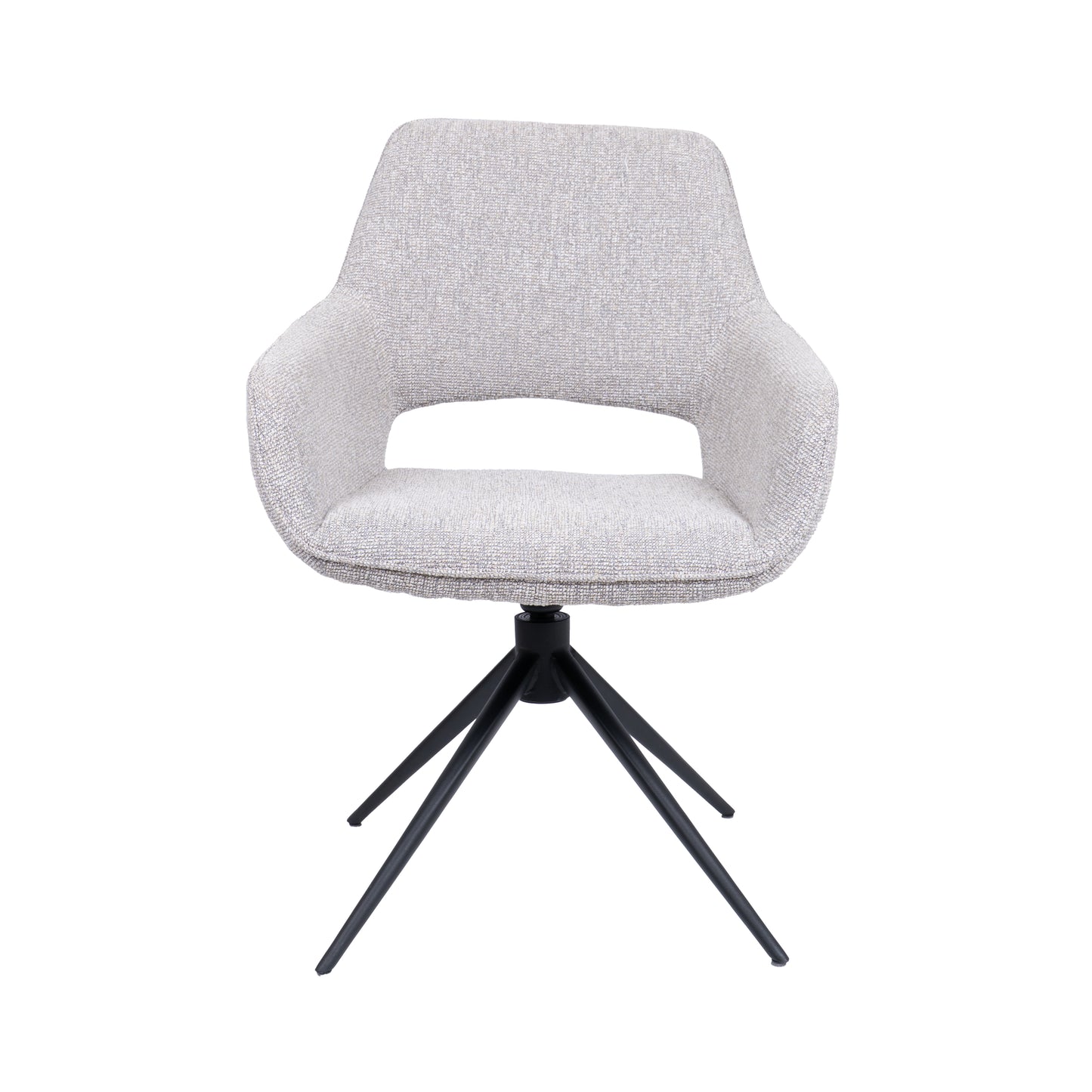 HelloChair HC27 Zasu eetkamerstoel Lodge Clay spinpoot zwart