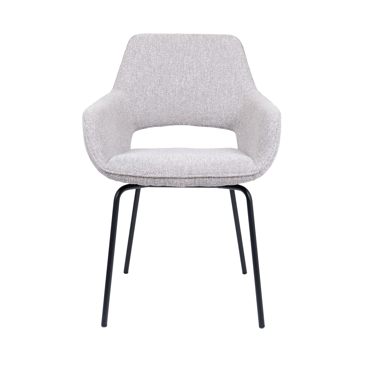 HelloChair HC27 Zasu eetkamerstoel Lodge Clay vierpoot zwart