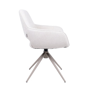 HelloChair HC27 Zasu eetkamerstoel Beach Zand spinpoot beige