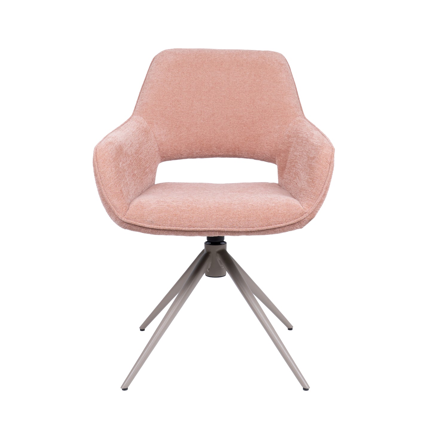 HelloChair HC27 Zasu eetkamerstoel Beach Roze spinpoot beige