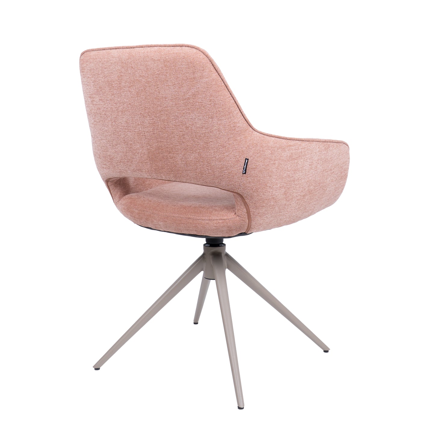 HelloChair HC27 Zasu eetkamerstoel Beach Roze spinpoot beige