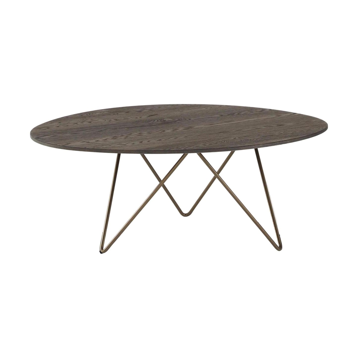Dyyk Zizou salontafel eiken Espresso 105x95 cm