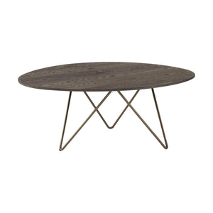 Dyyk Zizou salontafel eiken Espresso 105x95 cm