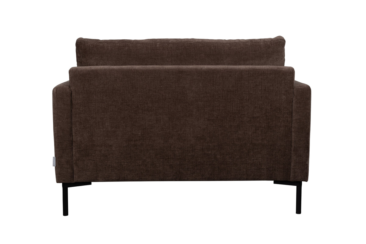 Zuiver Summer fauteuil Donkerbruin