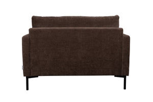 Zuiver Summer fauteuil Donkerbruin