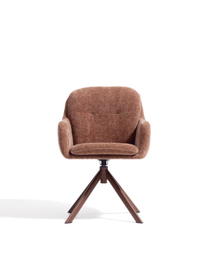 Kave Home Lexa eetkamerstoel Terracotta